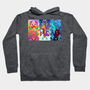 3 Faeries Hoodie